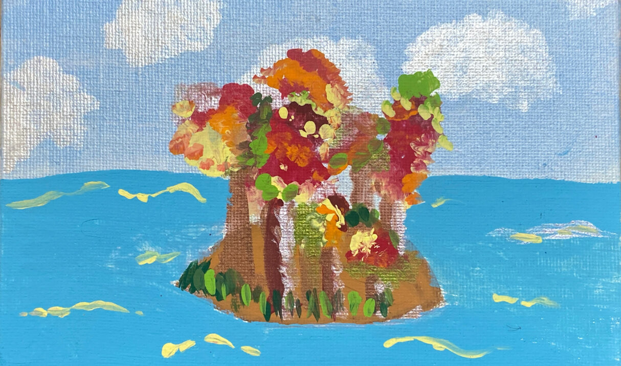 Children's artwork from Binbin's Studio in Oakville, ON
