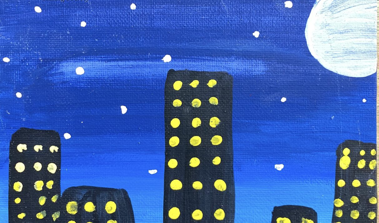 Children's artwork from Binbin's Studio in Oakville, ON